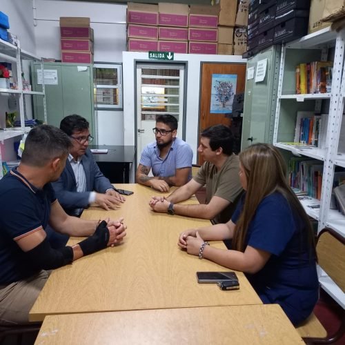 Importante reunión con Directivos de la Unidad Central de Emergencias y Traslados
